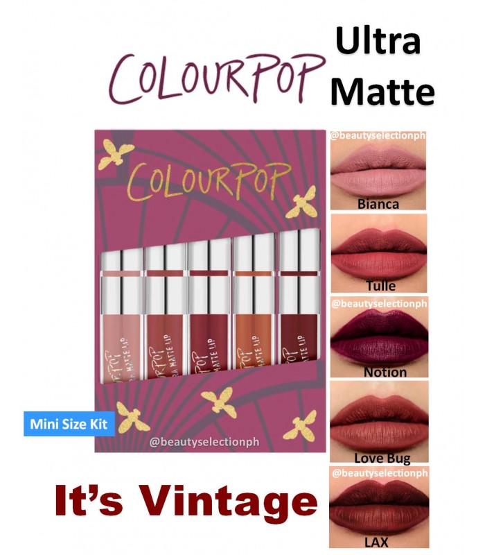 Colourpop IT'S VINTAGE Mini Size Kit